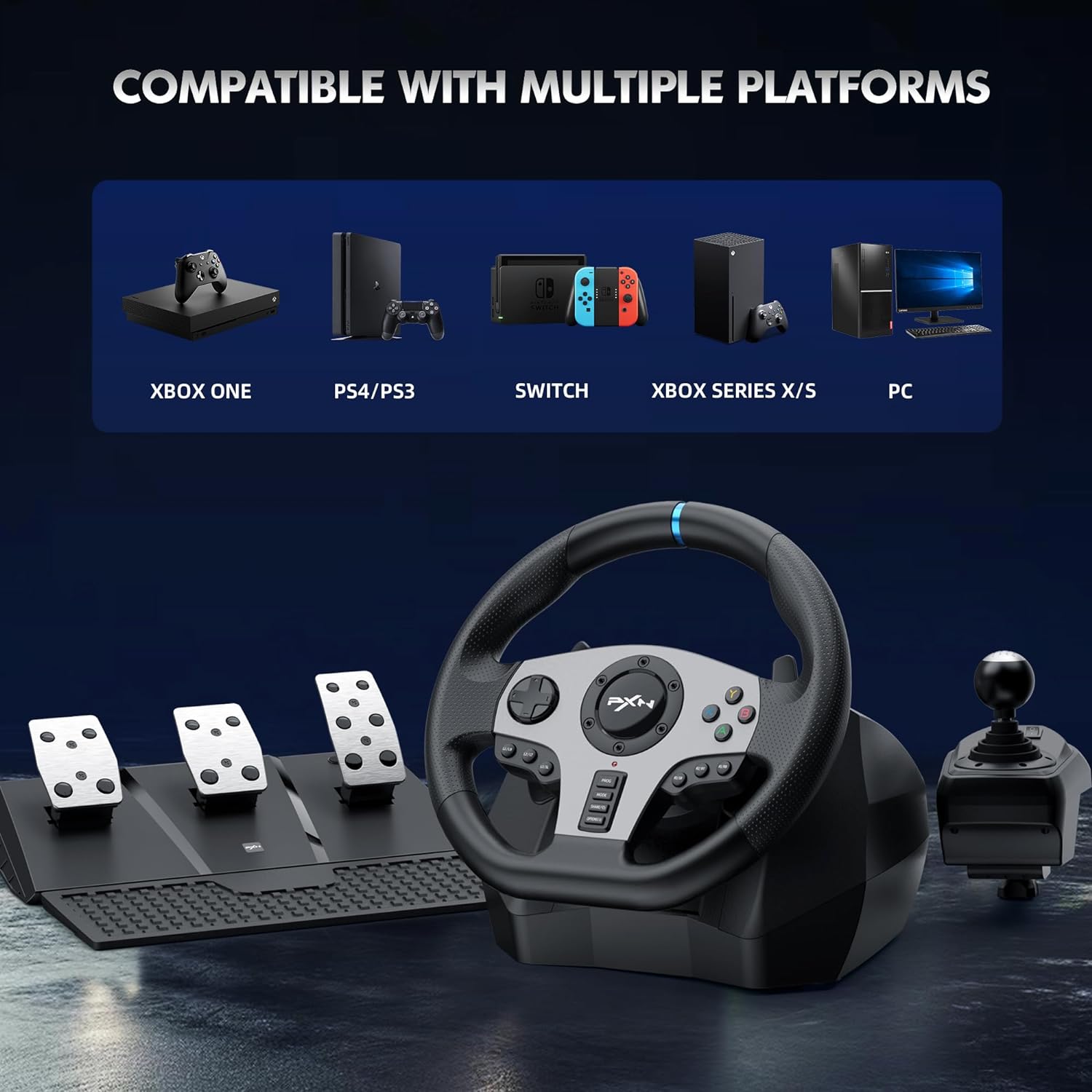 PXN Steering Wheel V9 Gen2 PXN Steering Wheel V9 Gen2